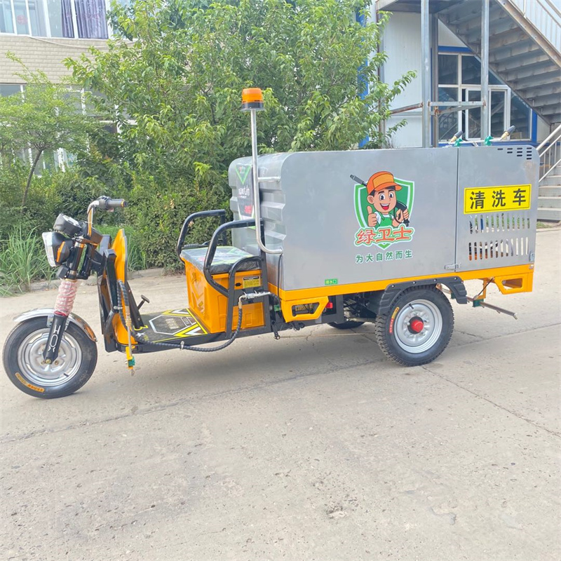 观塘电动高压冲洗车CX700A（不锈钢箱体）